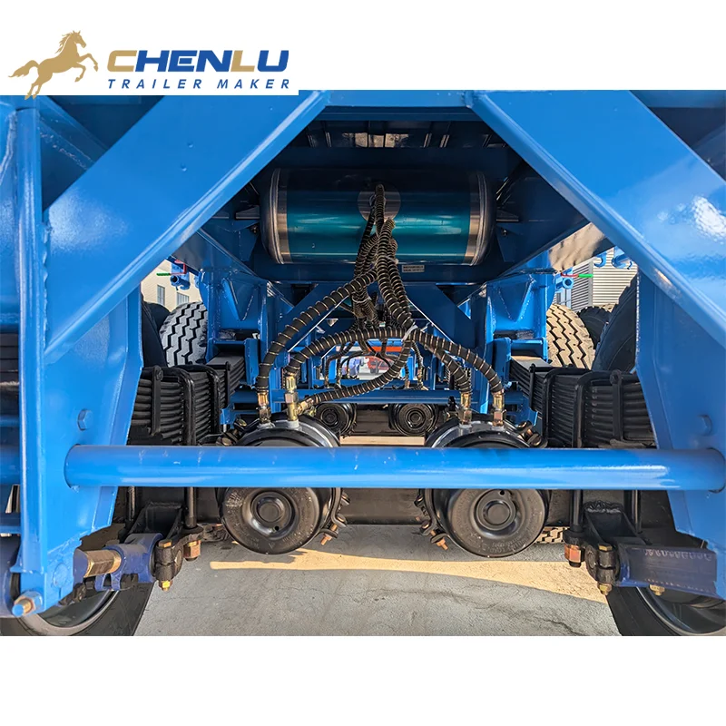 3 Axle 60 Ton Flatbed Trailer