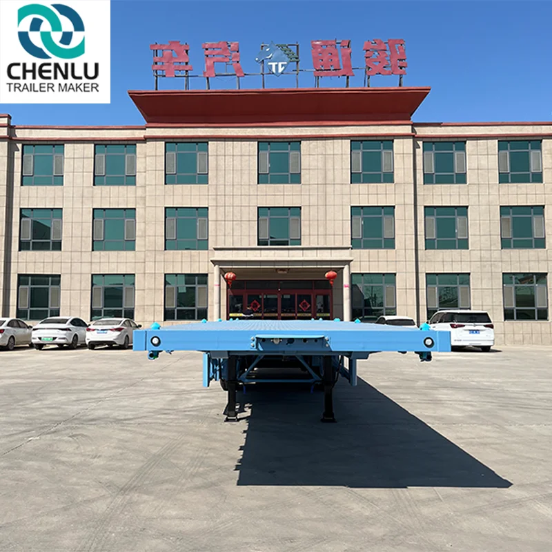Container Flatbed Trailer