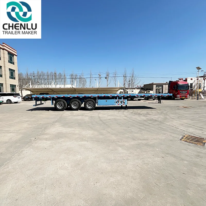 Container Flatbed Trailer