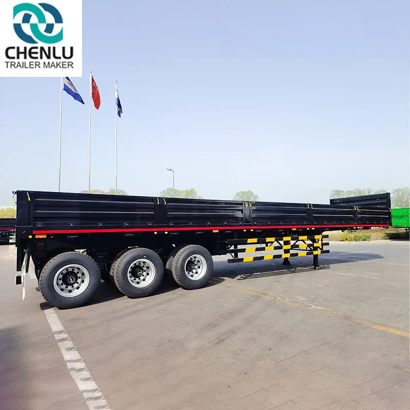3 Axle Sidewall Semi Trailer