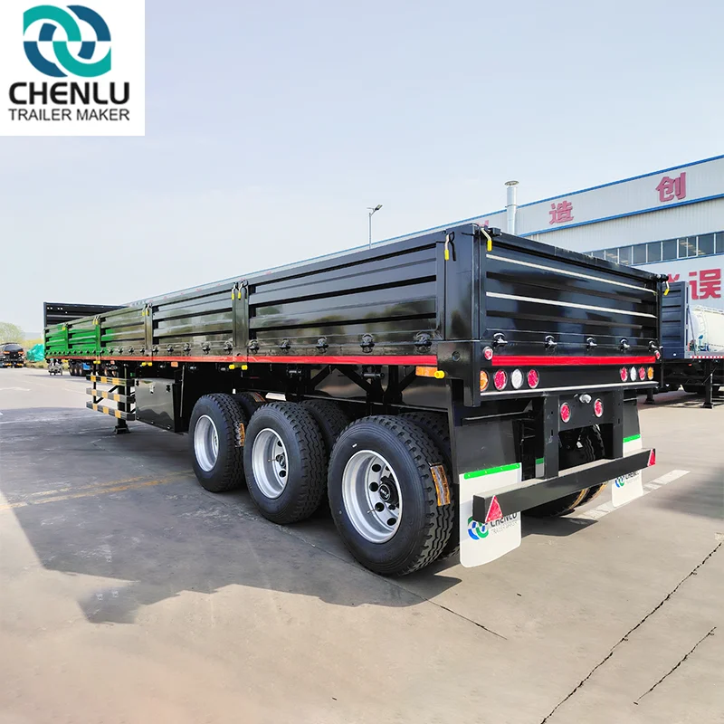 3 Axle Sidewall Semi Trailer