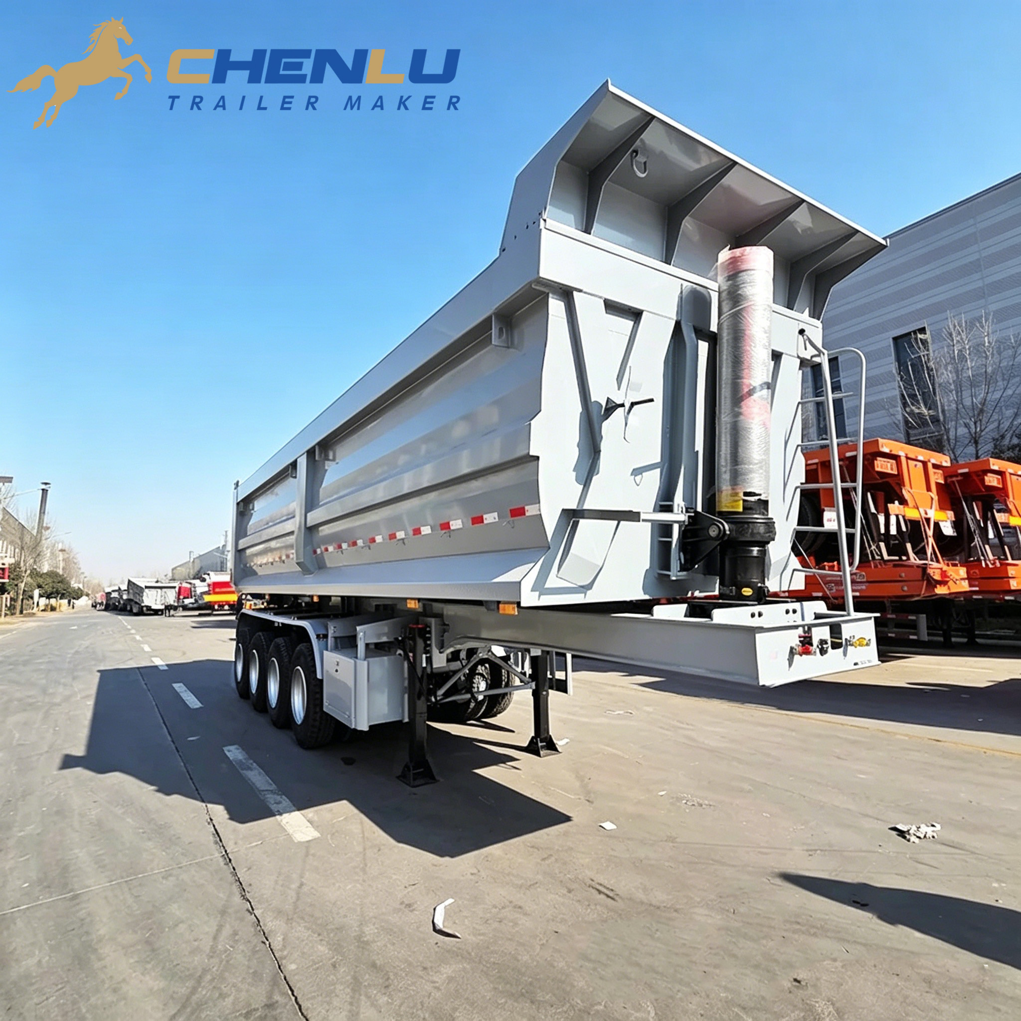 80 Ton Tipper semi trailer