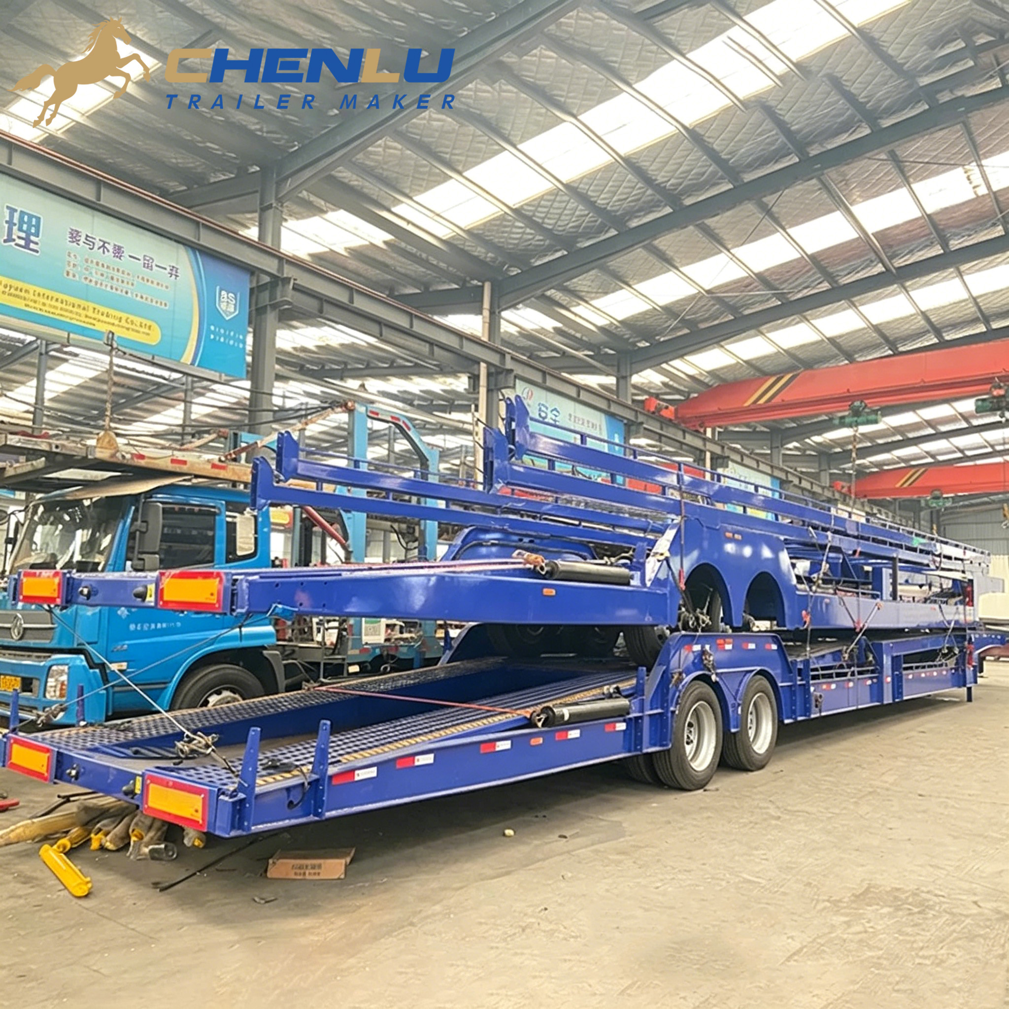 Reboque Transportador de 8 Carros