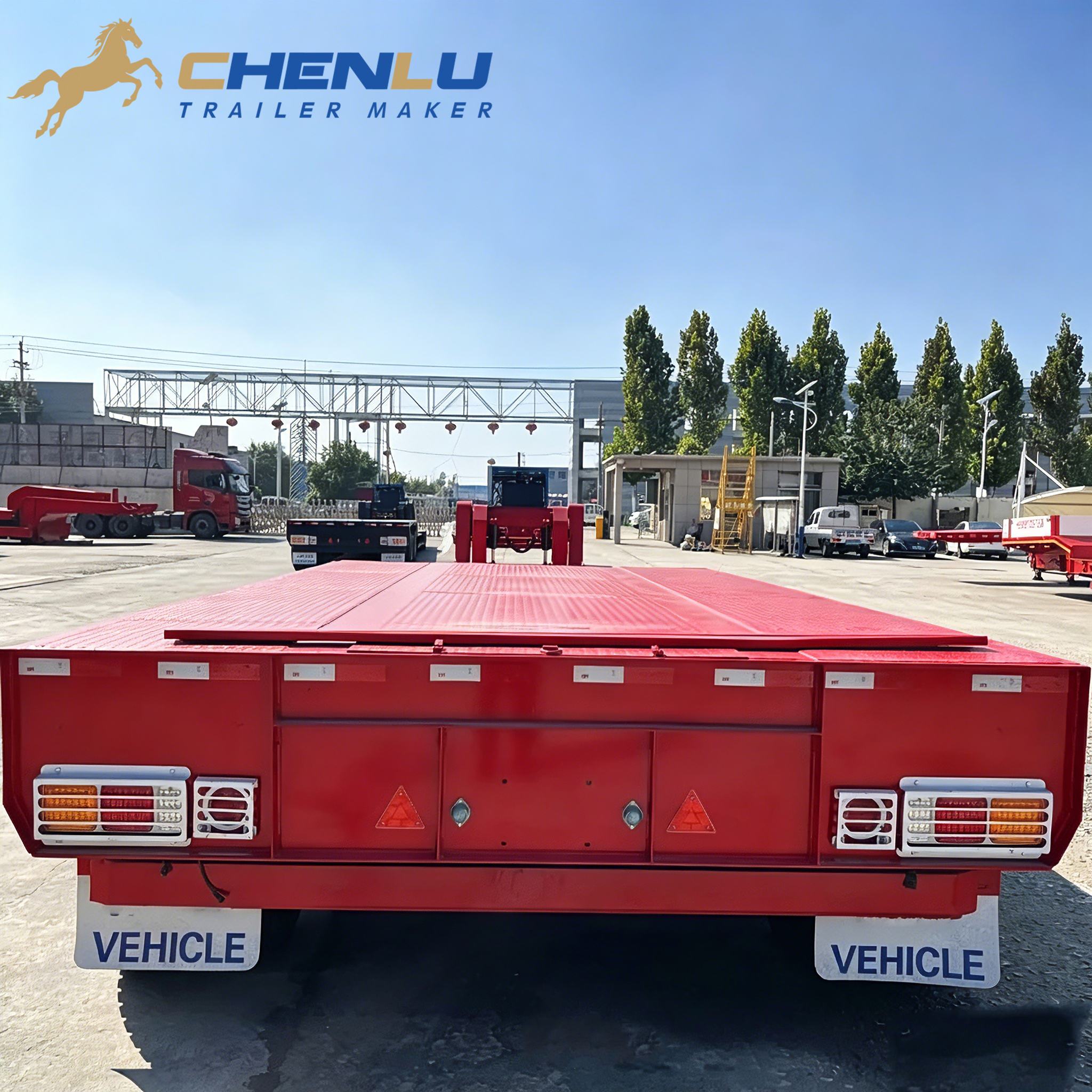 80 Ton Removable Gooseneck Trailer