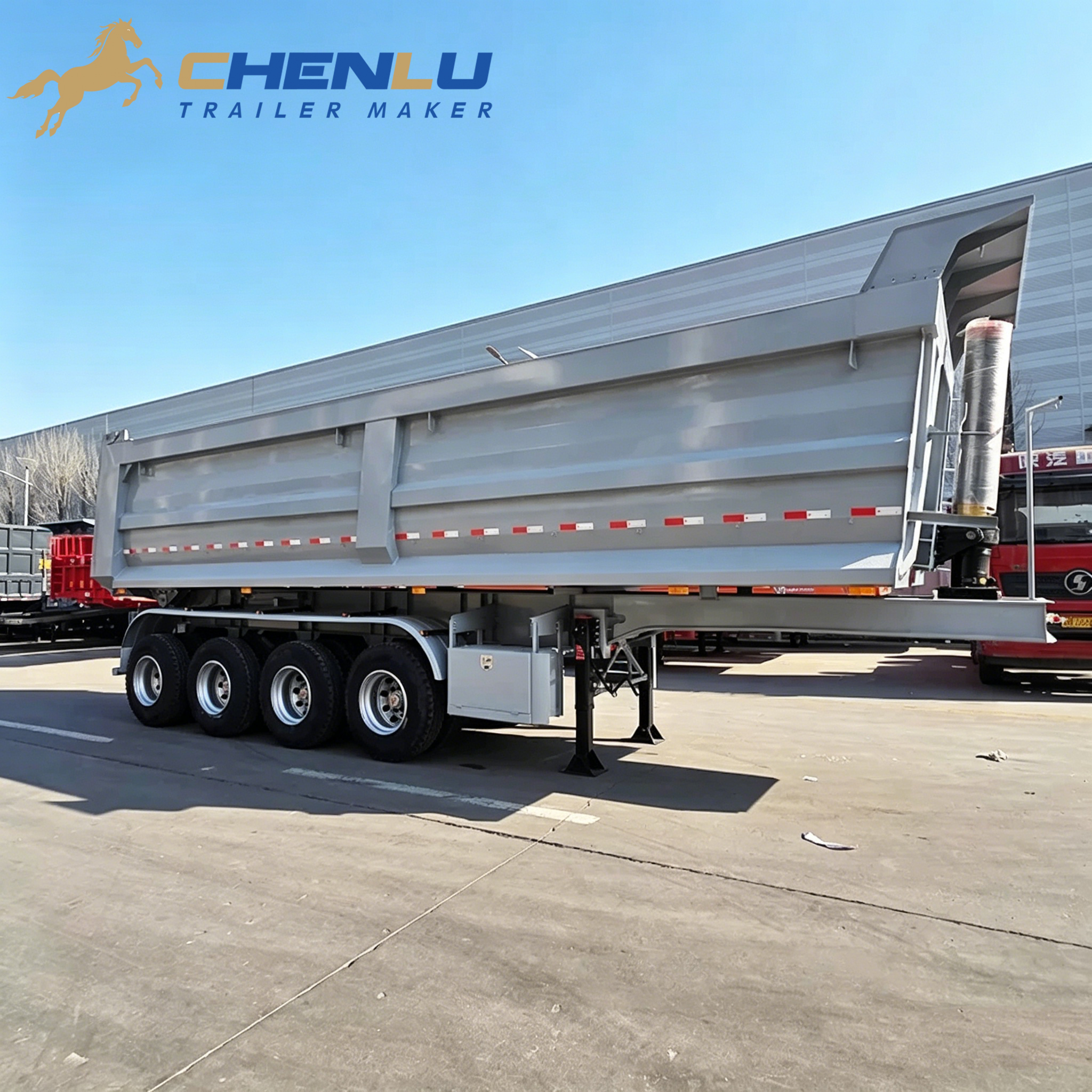 80 Ton Tipper semi trailer