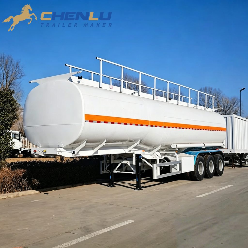 3 Axle fuel tanker trailer