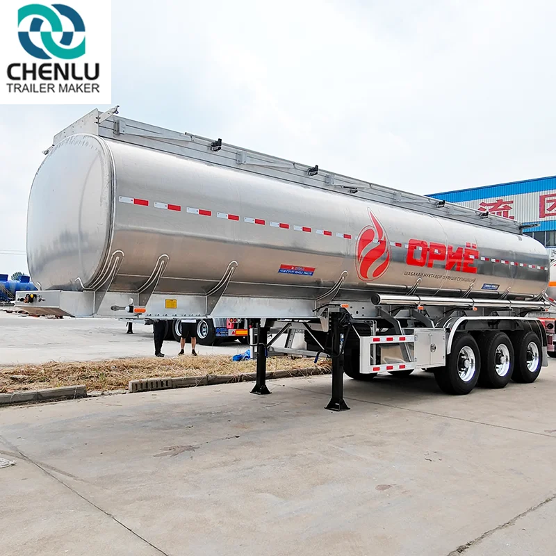 Remolque cisterna de aluminio de 40 000 litros