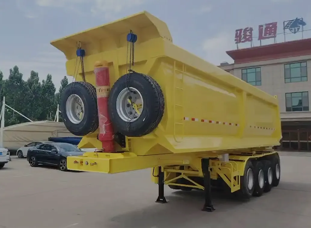 Catálogo de semi-reboques para transporte de contentores e granéis