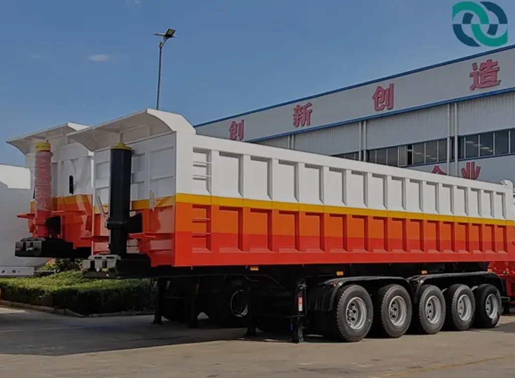 Catálogo de semi-reboques para transporte de contentores e granéis