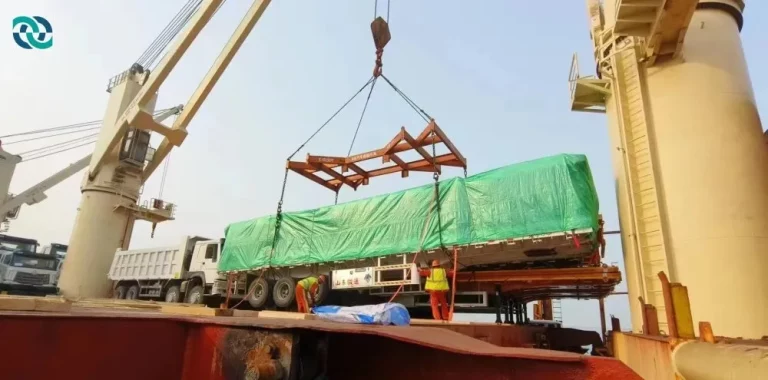 Our semi-trailer leaves for Zimbabwe!