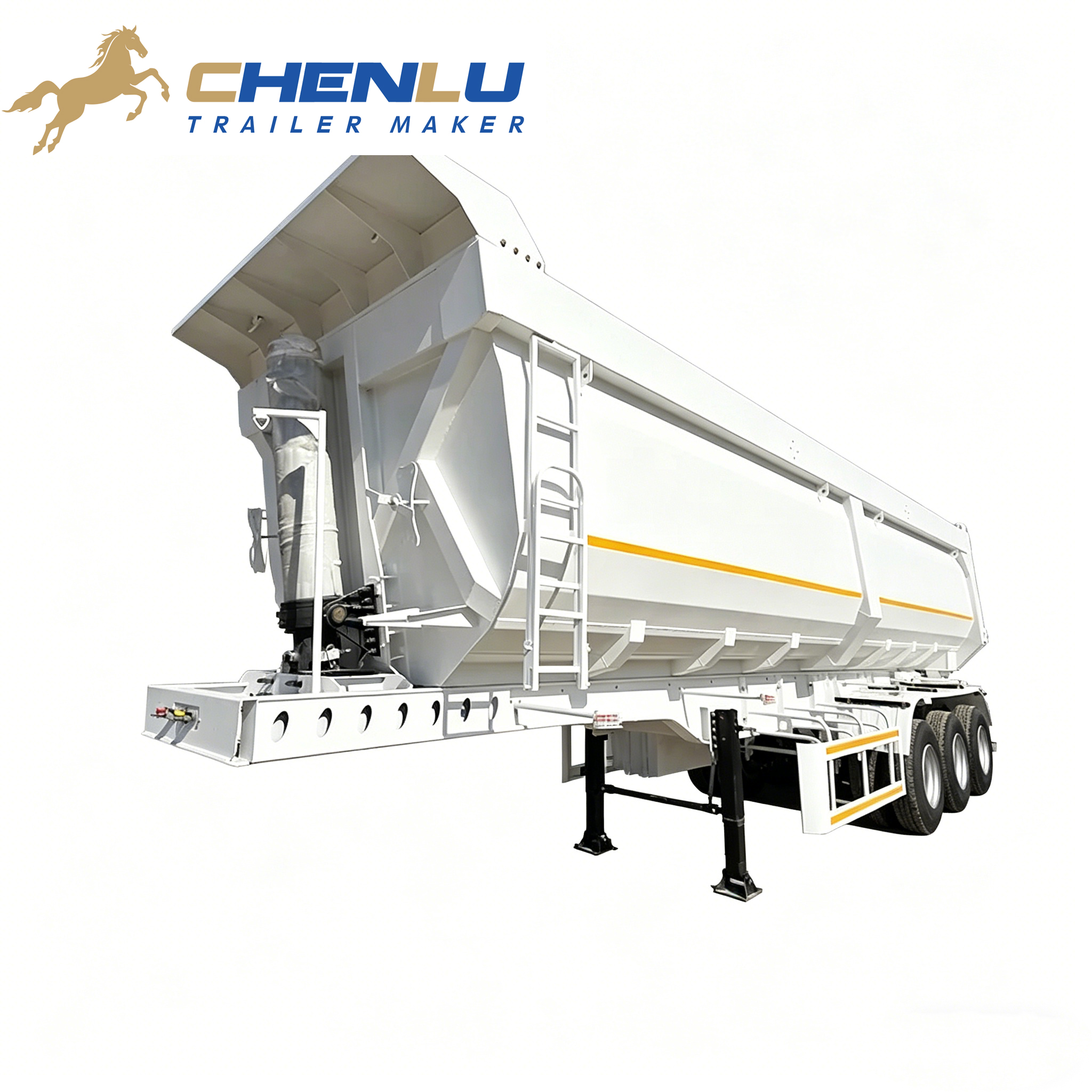 3 Axle Dump semi trailer