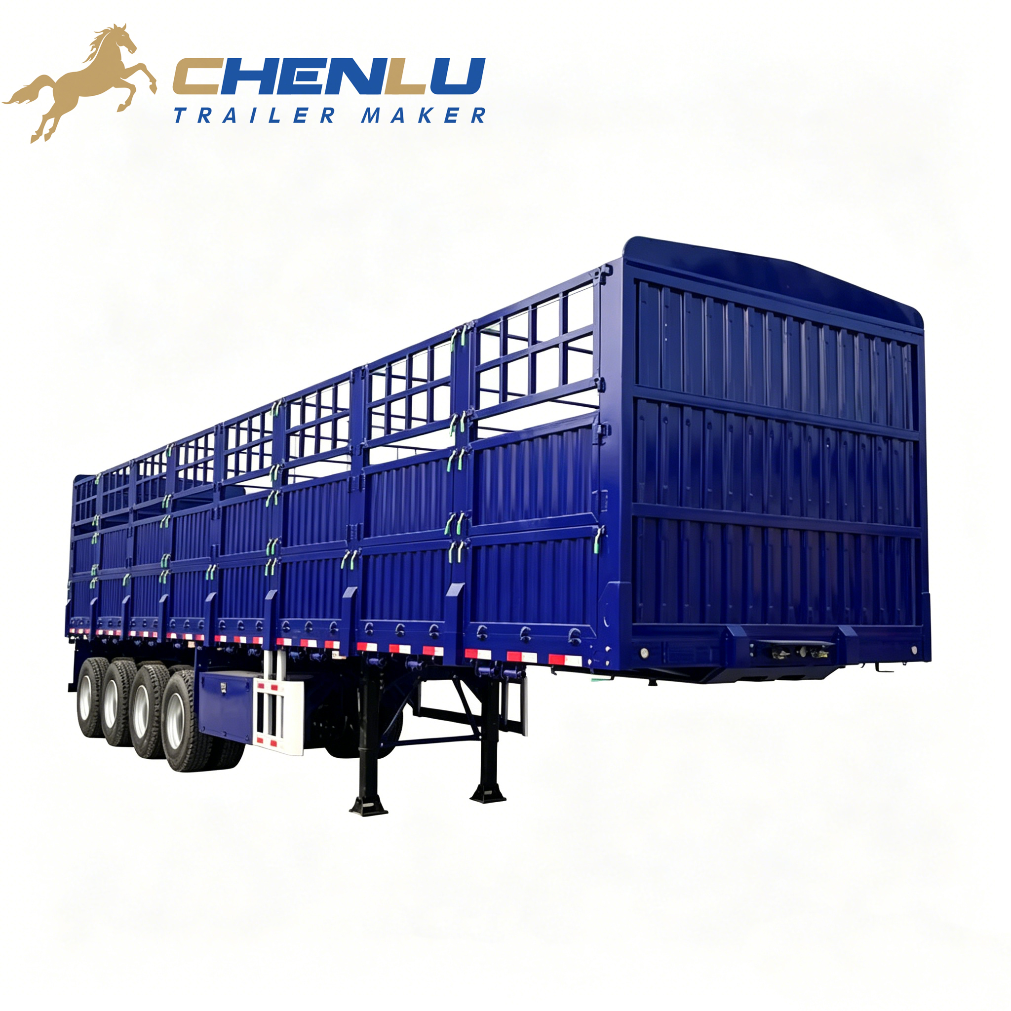 4 Axle Fence Semi Trailer