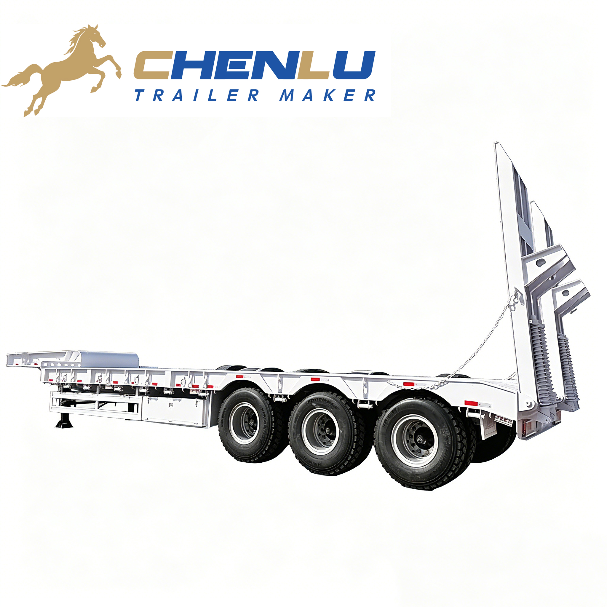 3 axle lowbed trailer