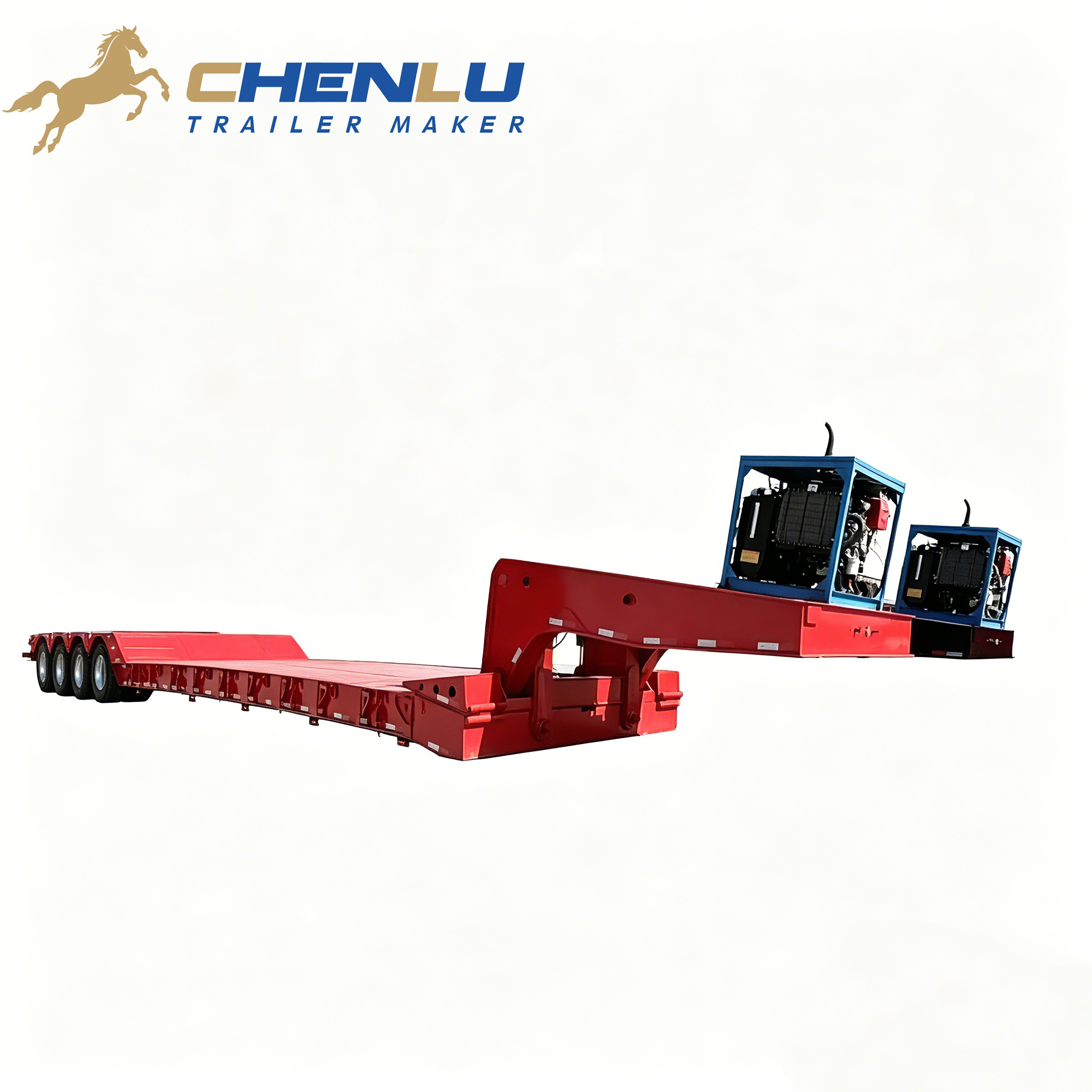 80 Ton Removable Gooseneck Trailer