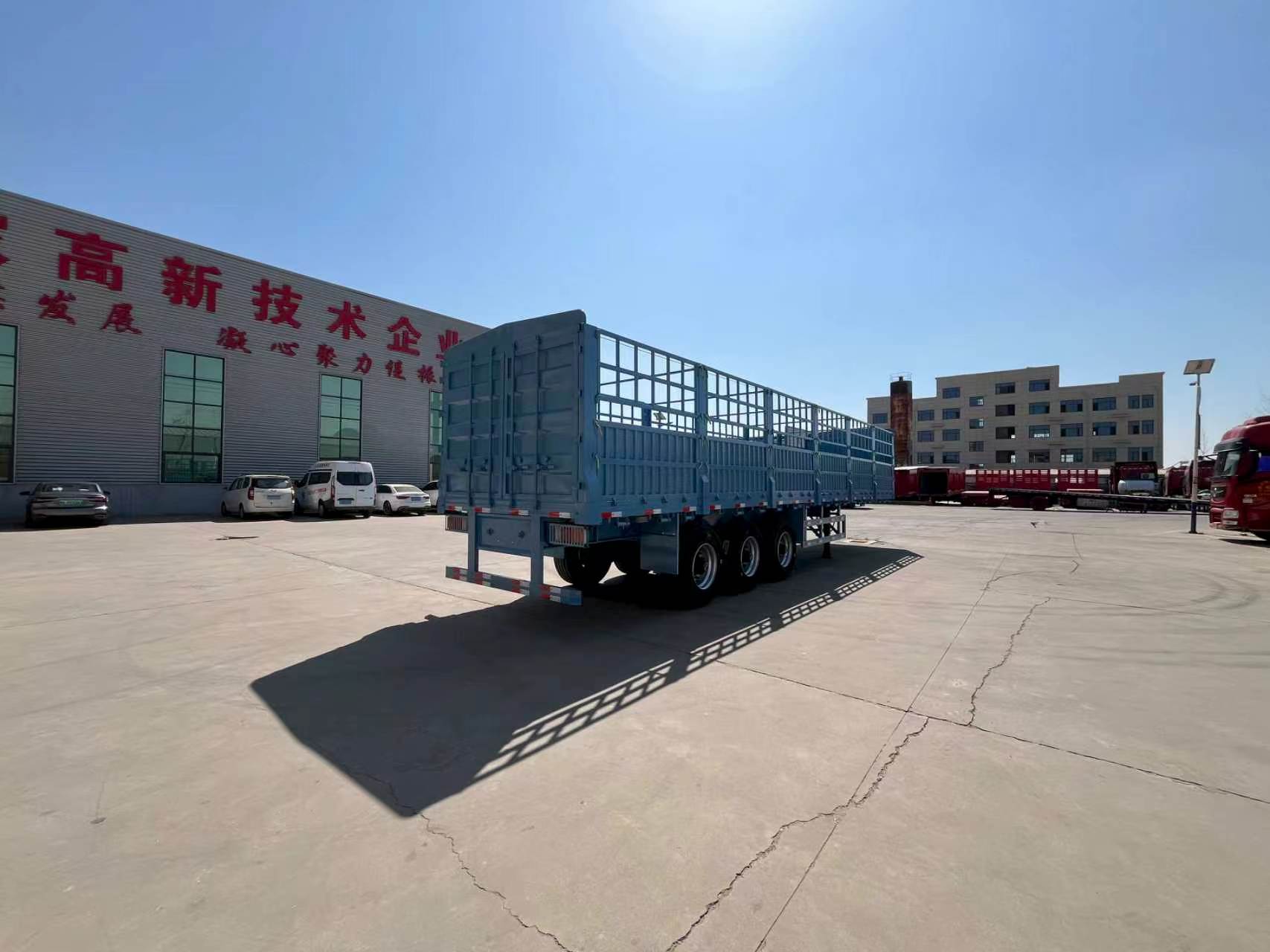 3 Axle Fence Semi Trailer