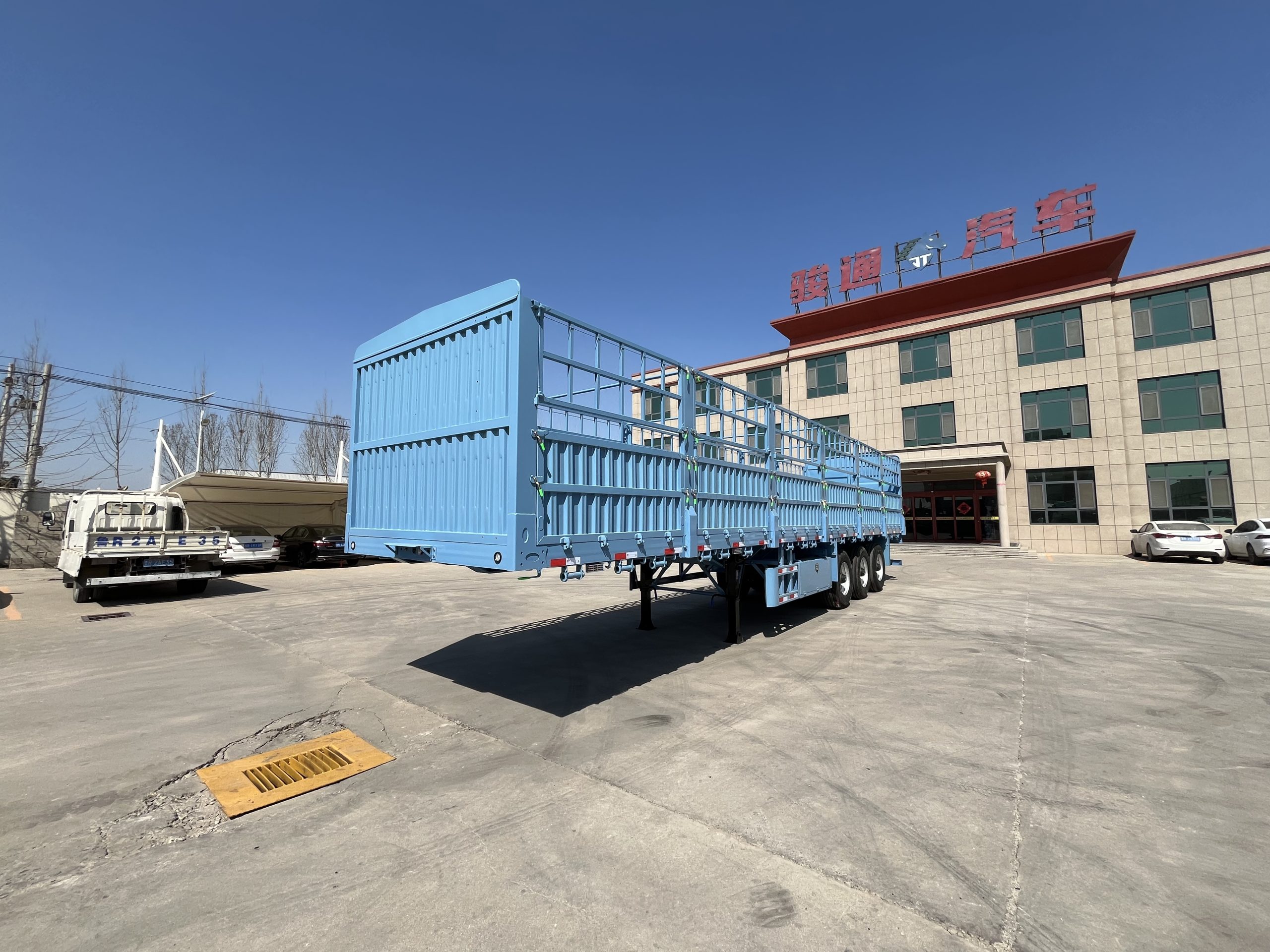 3 Axle Fence Semi Trailer